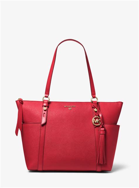 michael kors saffiano multifunction tote|Michael Kors sullivan large tote.